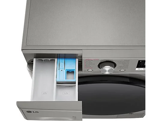 Lavadora carga frontal - LG F4WR7009AGS, Serie 700, 9 kg, 1400 rpm, 14 Programas, AI Direct Drive™, TurboWash™360˚, Inox - Imagen 11