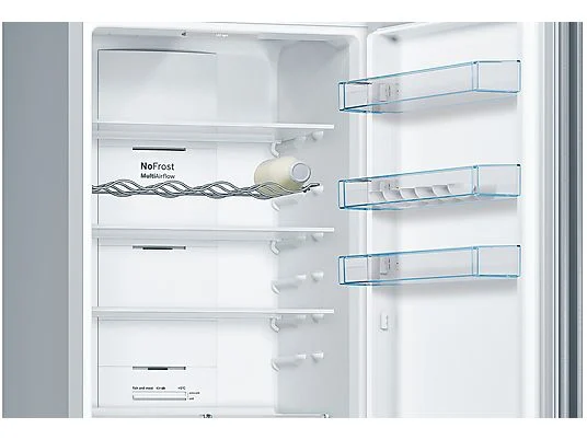 Frigorífico combi - Bosch KGN39VIEA, No frost, 203 cm, 368 l, Cajón VitaFresh, EasyAccess, Inox antihuellas - Imagen 4